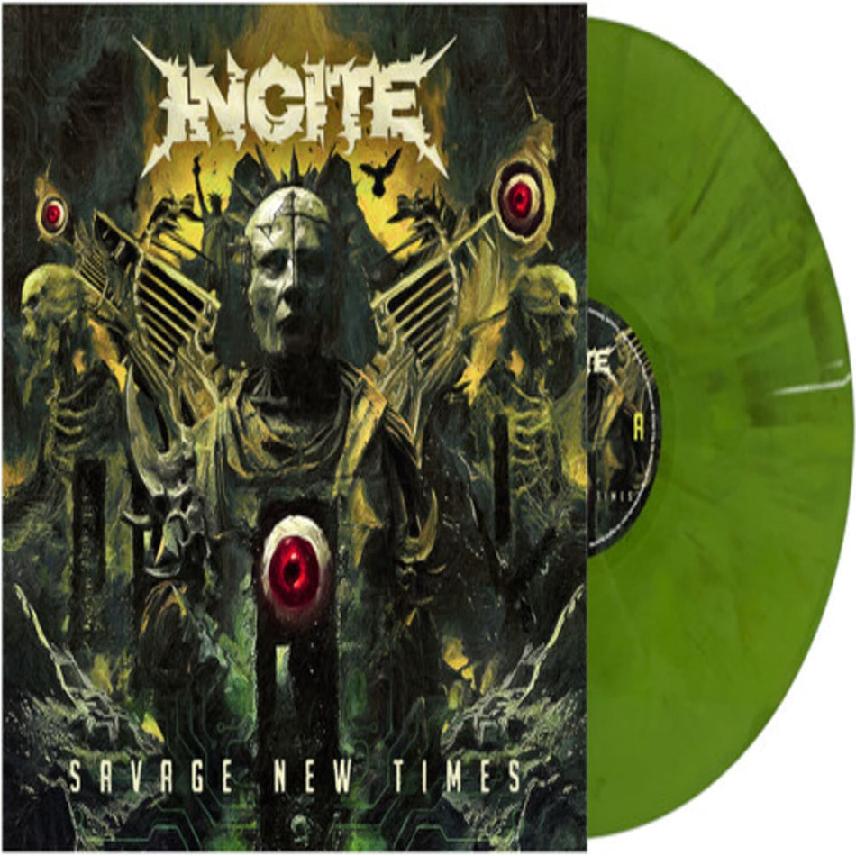 Incite - Savage New Times - (Colored Vinyl, Green) - [Vinyl]