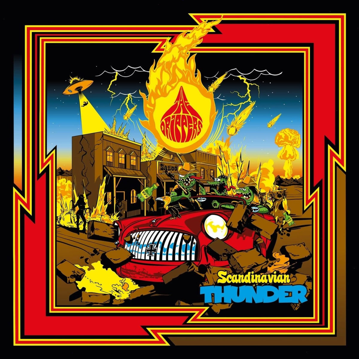 Drippers - Scandinavian Thunder - (Clear Vinyl, Yellow) - [Vinyl]