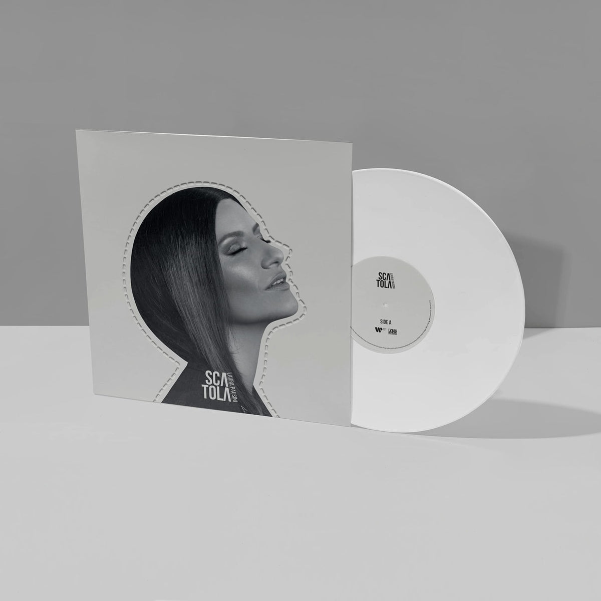 Laura Pausini - Scatola / Caja (Ltd White 12-inch, Sequential Number, Cardboard Pre-cut Shape + UV Finishing on Shape) - [Vinyl]