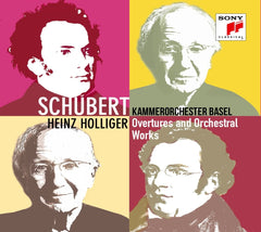 SCHUBERT / HEINZ HOLLIGER / KAMMERORCHESTER BASEL - Schubert: Overtures & Orchestral Works - [CD]