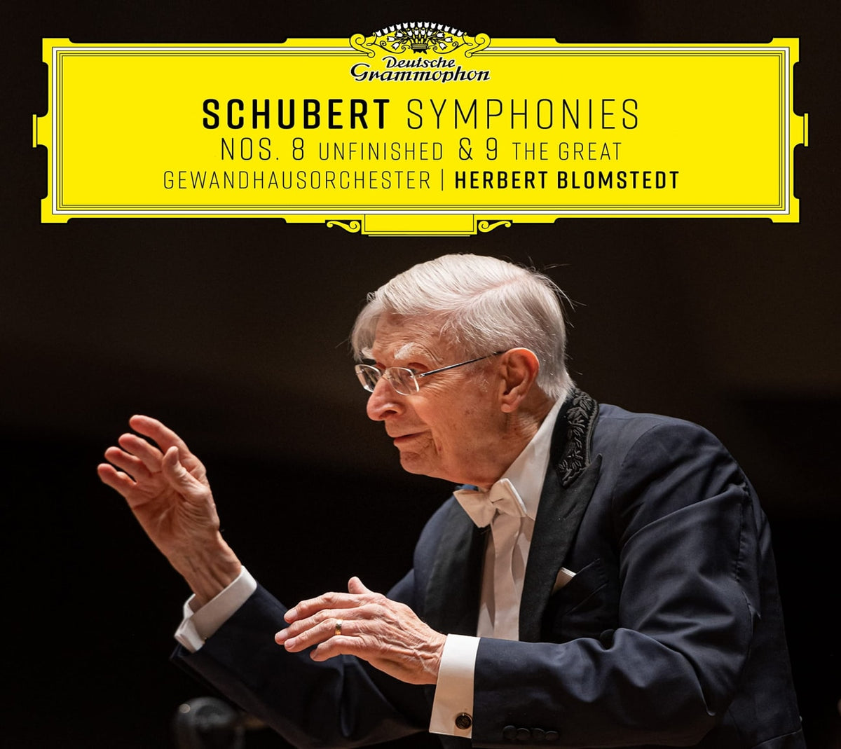 SCHUBERT / BLOMSTEDT / GEWANDHAUSORCHESTER - Symphonies Nos 8 Unfinished & 9 the Great - [CD]