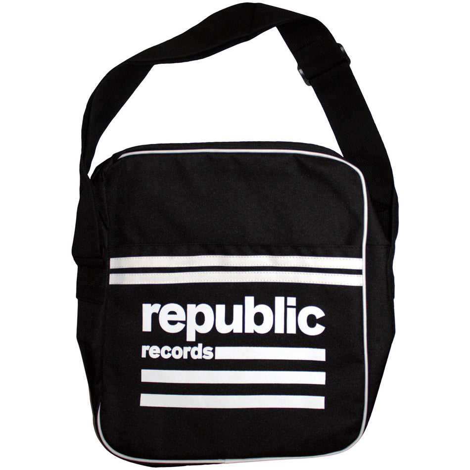 Priority Records Messenger Bag: Logo (Zip Top)