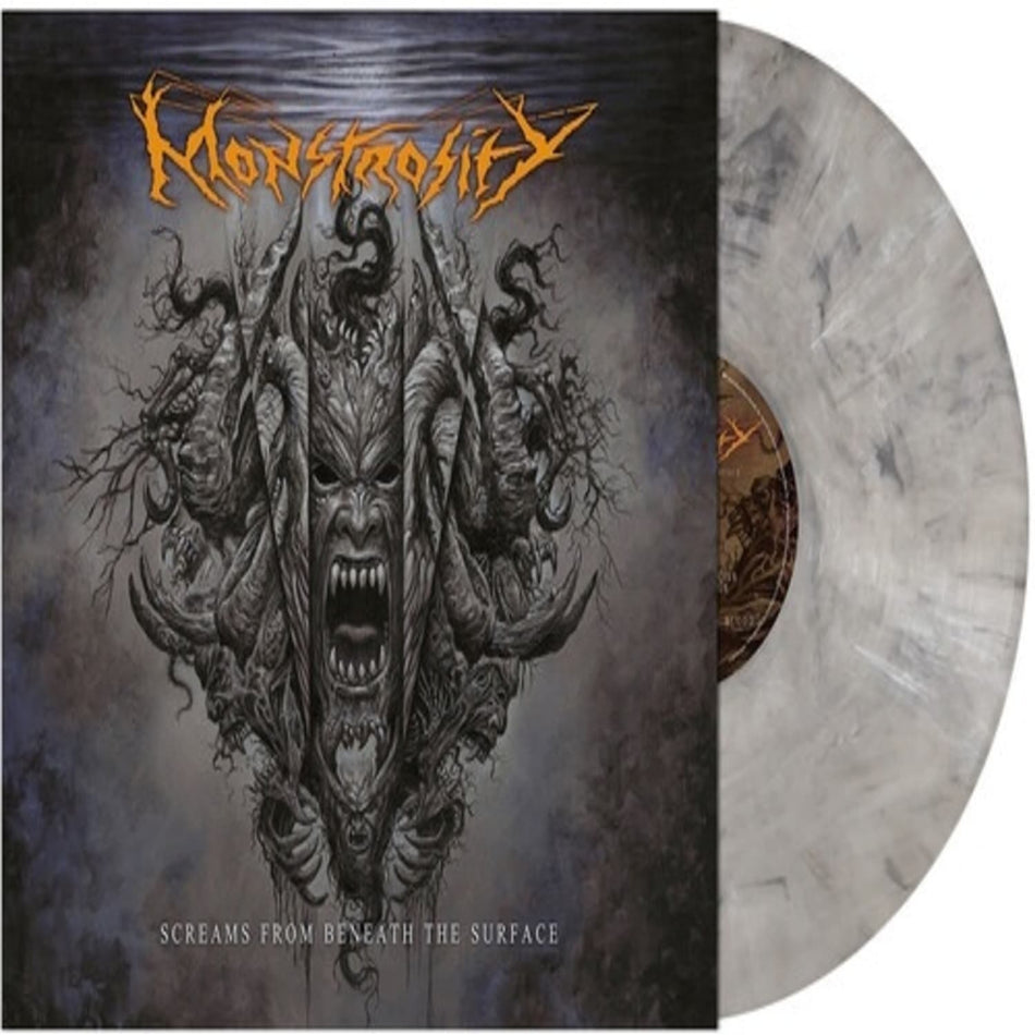 Monstrosity - Screams From Beneath The Surface - (Colored , Gray, Marble) - [Vinyl]