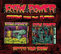 Raw Power - Screams From The Gutter / After Your Brain - [CD]
