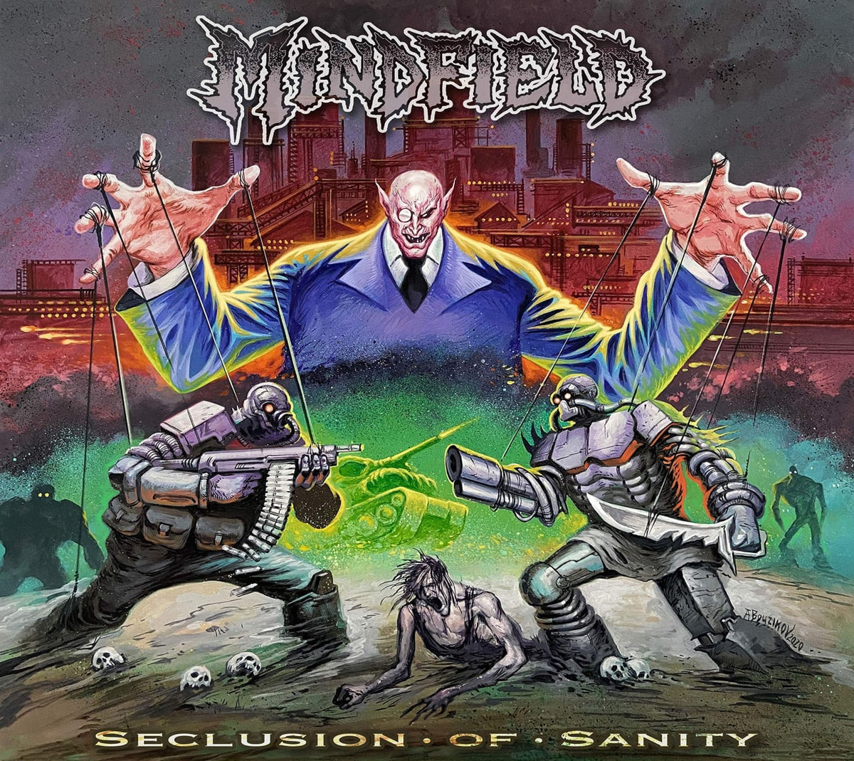 Mindfield - SECLUSION OF SANITY - [CD]