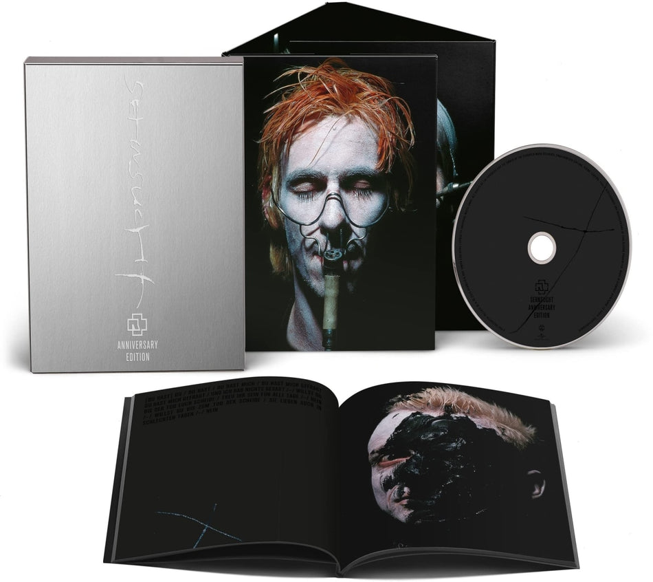 Rammstein - Sehnsucht (Anniversary Edition) - (Limited Edition, Booklet, Anniversary Edition, Digipack Packaging, Foil Embossed / Foil Stamped) - [CD]