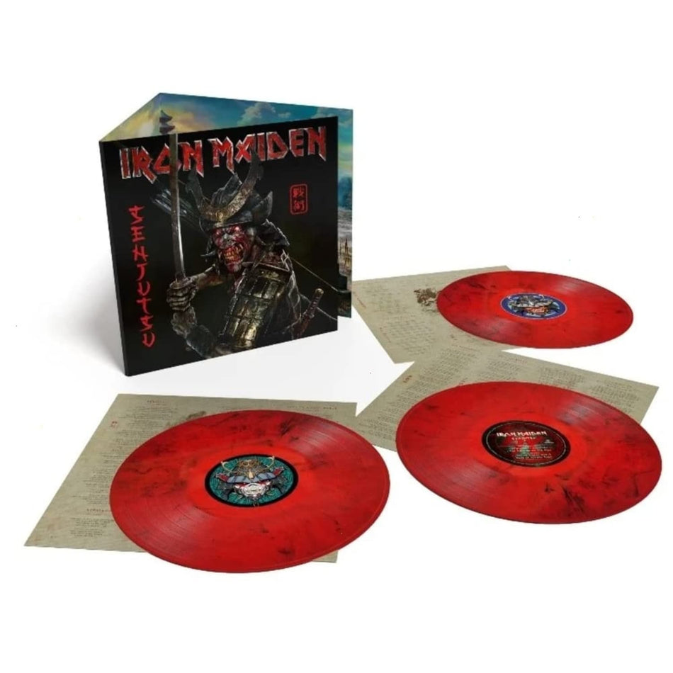 Iron Maiden - SENJUTSU [RED & BLACK] - [Vinyl]