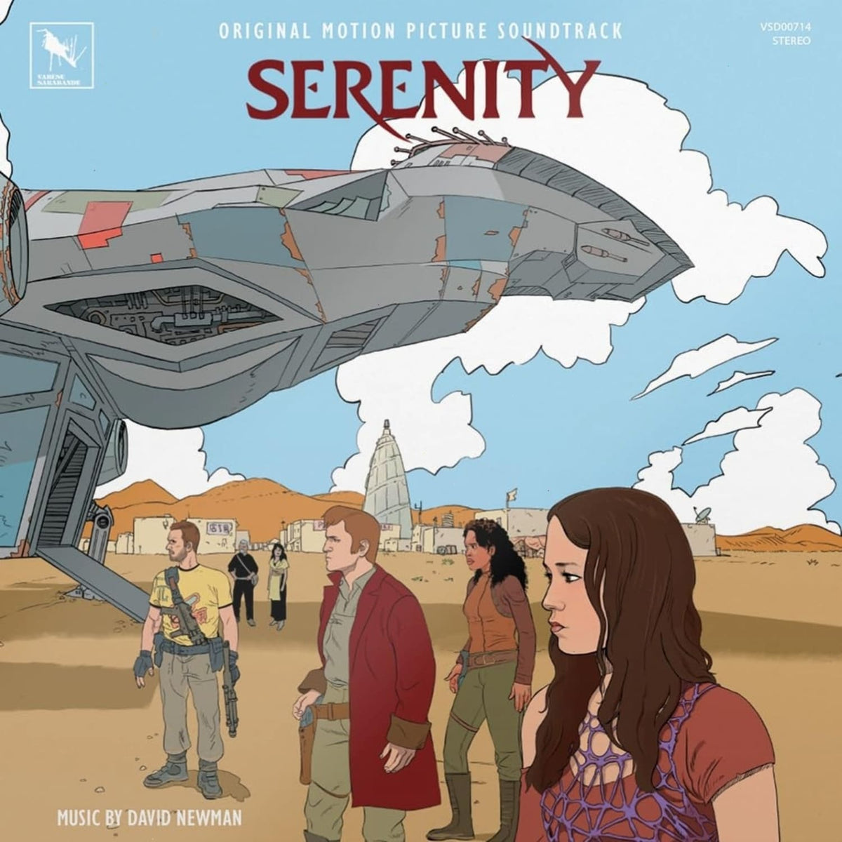 David Newman - Serenity (Original Soundtrack) - (Clear , Blue) - [Vinyl]