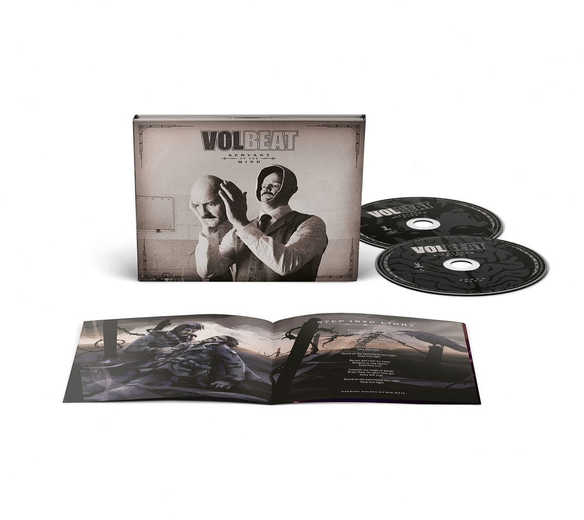 Volbeat - Servant Of The Mind - (Deluxe Edition, Bonus Tracks, Booklet, Digipack Packaging) - [CD]
