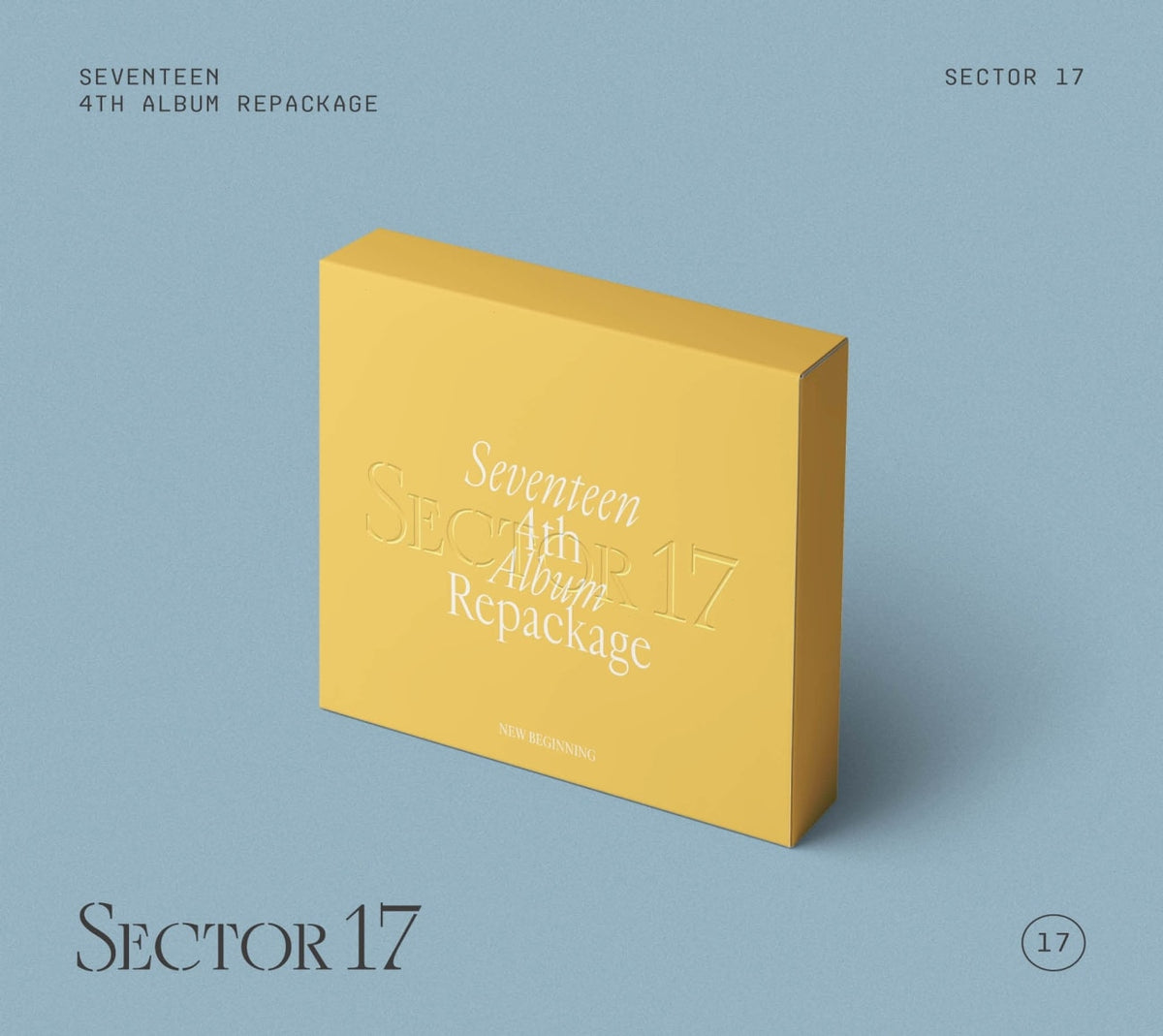 Seventeen - SEVENTEEN 4th Album Repackage 'SECTOR 17 [NEW BEGINNING Ver.] - (Limited Edition, Bonus Tracks, Sticker, Photo Book, Photo / Photo Card) - [CD]