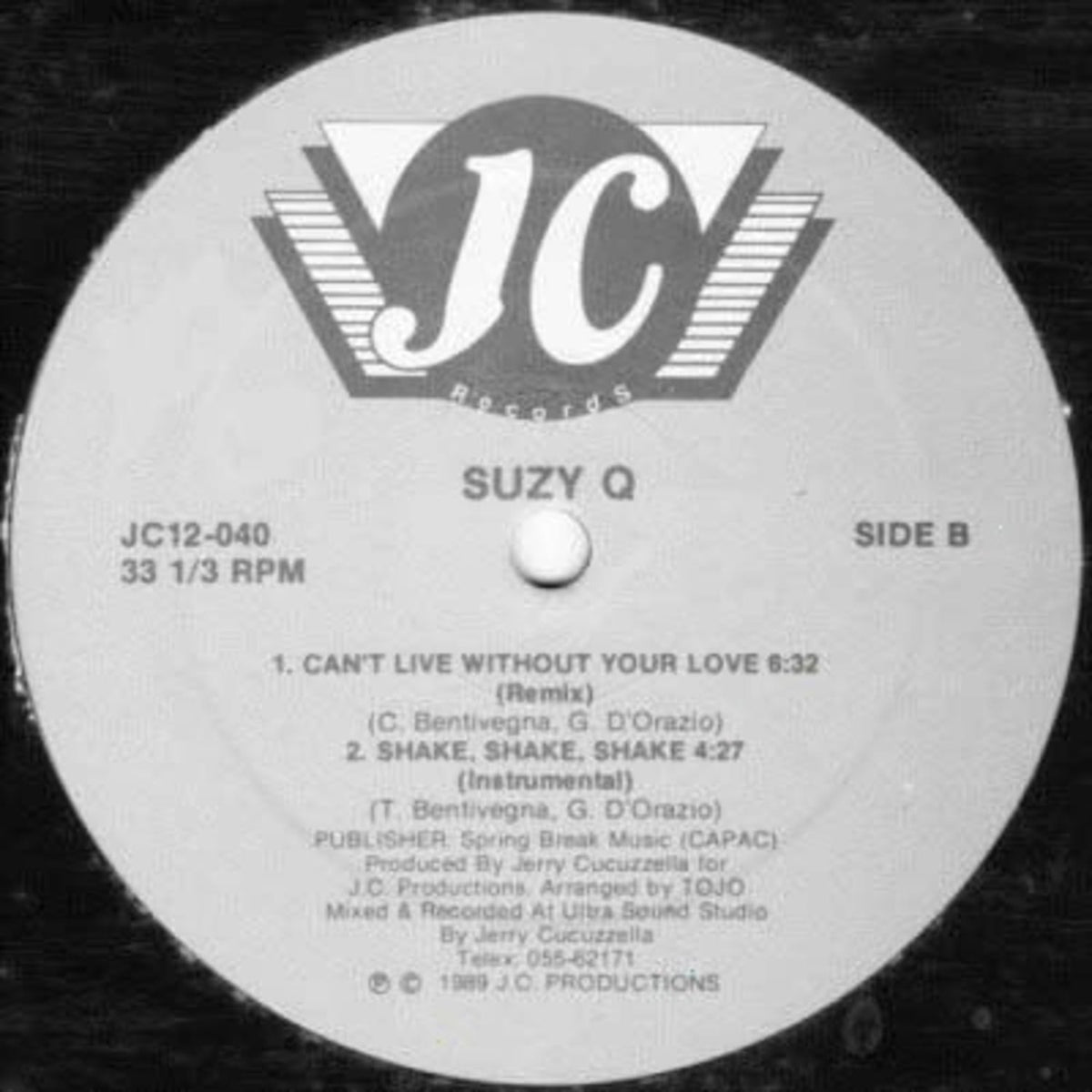 Suzy-Q - Shake Shake Shake - [Vinyl]