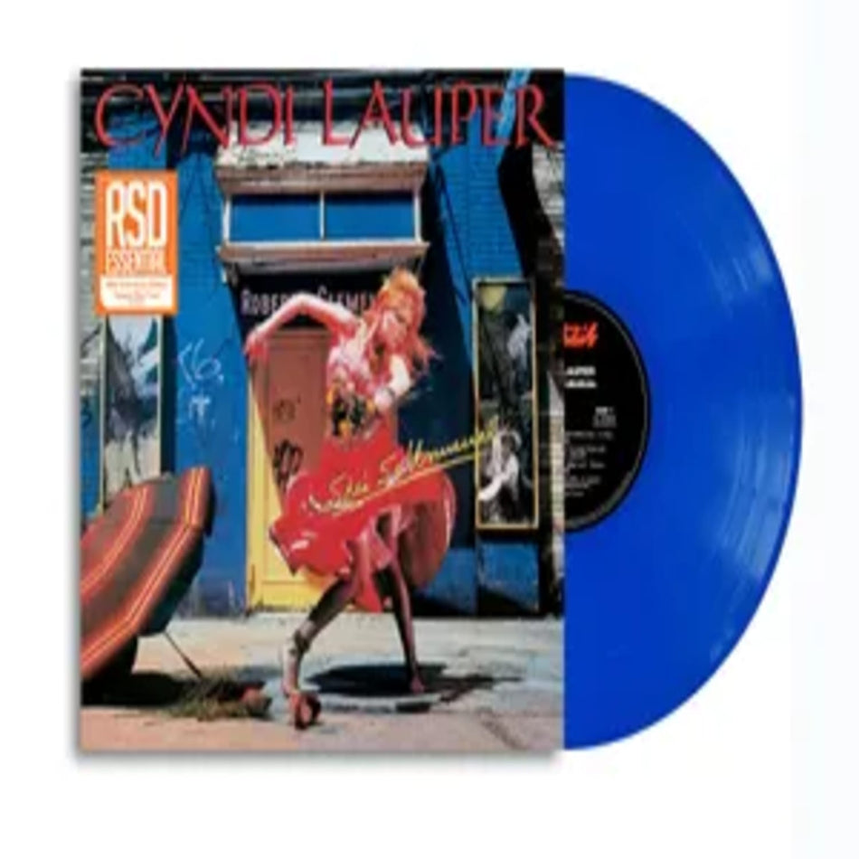 Cyndi Lauper - She's So Unusual - (Indie Exclusive, Colored Vinyl, Blue) - [Vinyl]