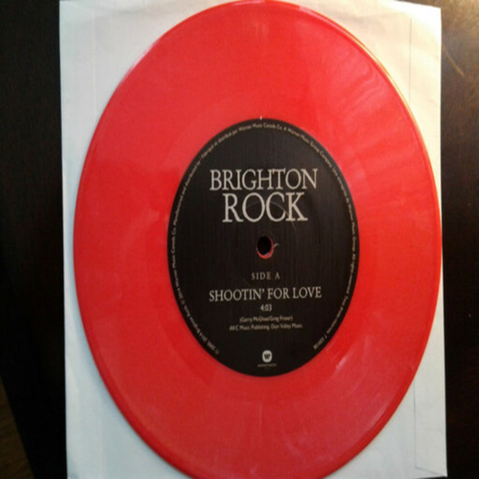 BRIGHTON ROCK / HAREM SCAREM - Shootin For Love / No Justice In The World - Red Colored - [Vinyl]