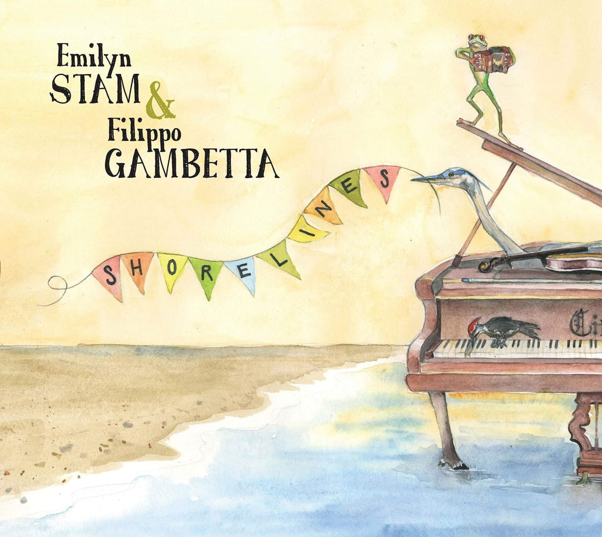 Emilyn Stam & Filippo Gambetta - Shorelines - [CD]