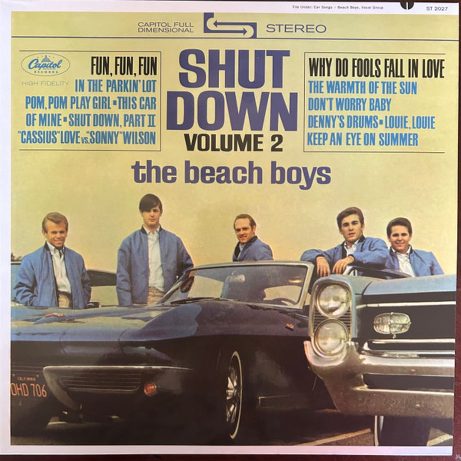 The Beach Boys - Shut Down - Limited Marble Blue & White Colored - [Vinyl]