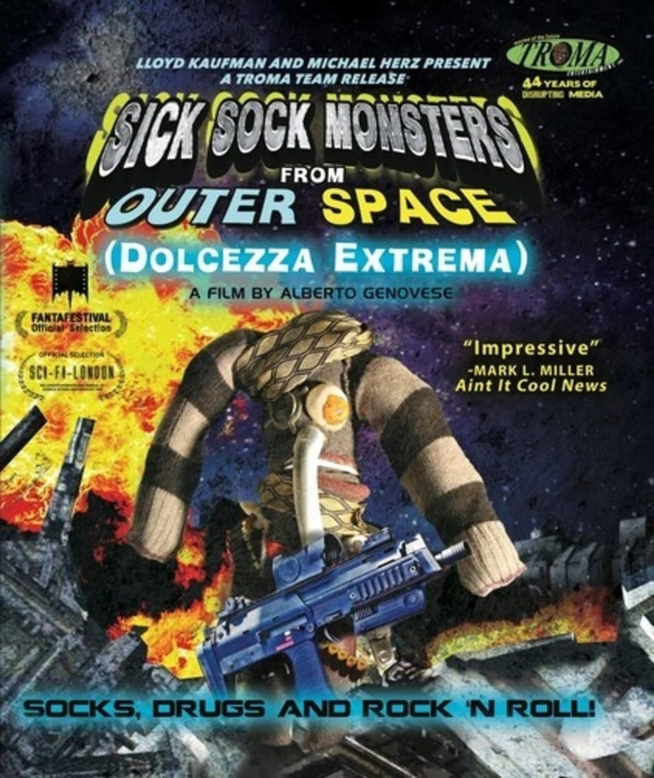 Sick Sock Monsters From Outer Space - [Blu-ray]