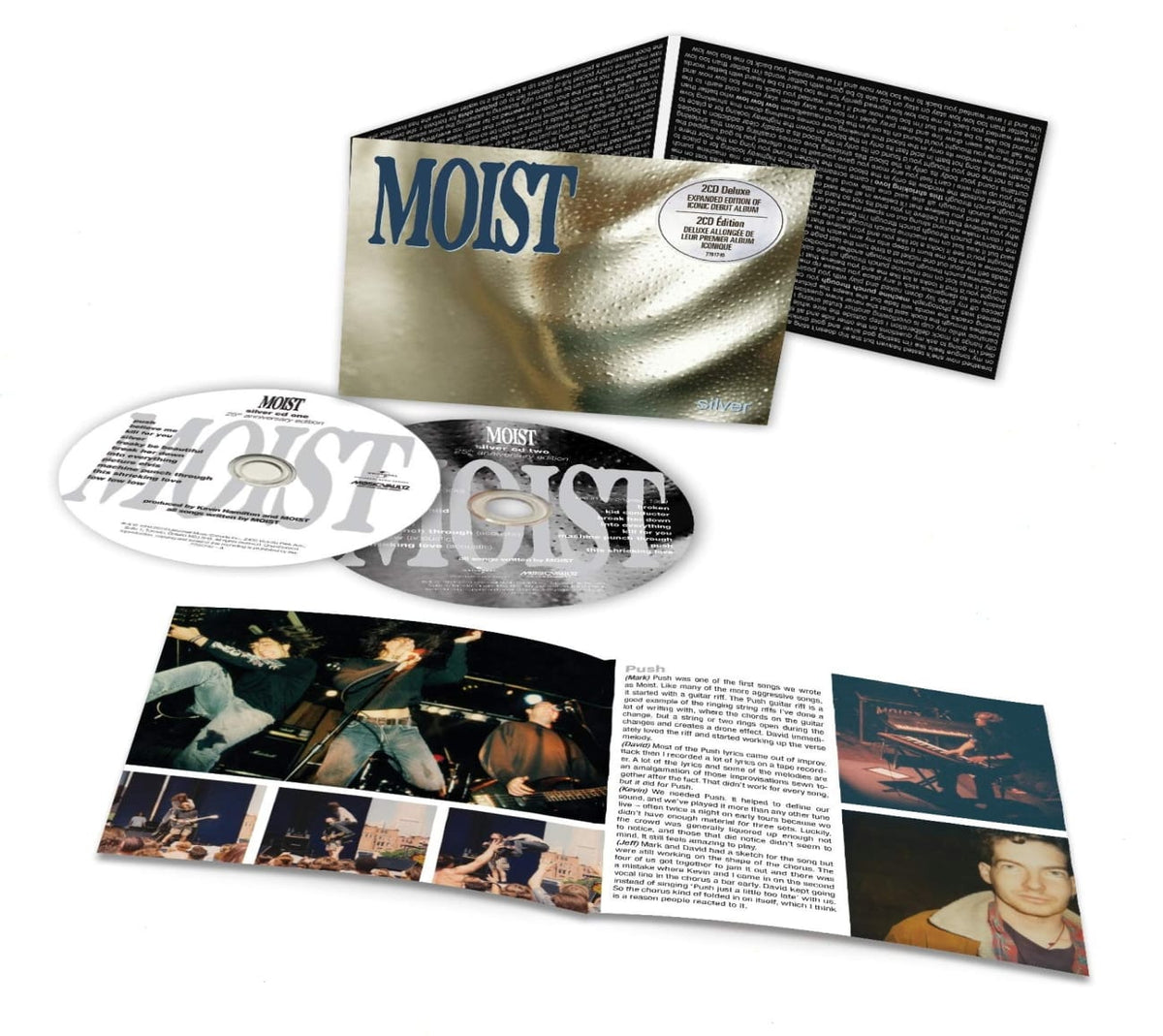 Moist - Silver: Deluxe - [CD]