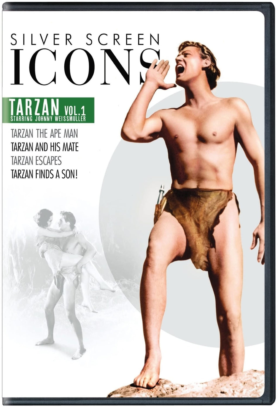 Silver Screen Icons: Tarzan Starring Johnny Weissmuller Volume 1 - [DVD]