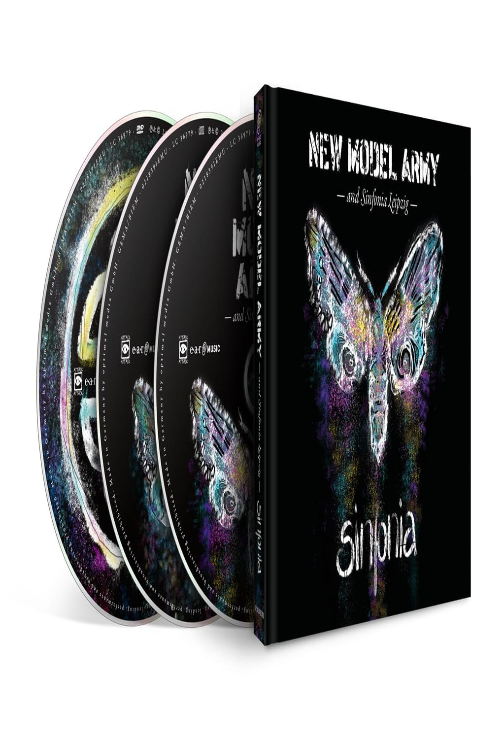 New Model Army - Sinfonia - (With DVD, Limited Edition, Media Book) - [CD]