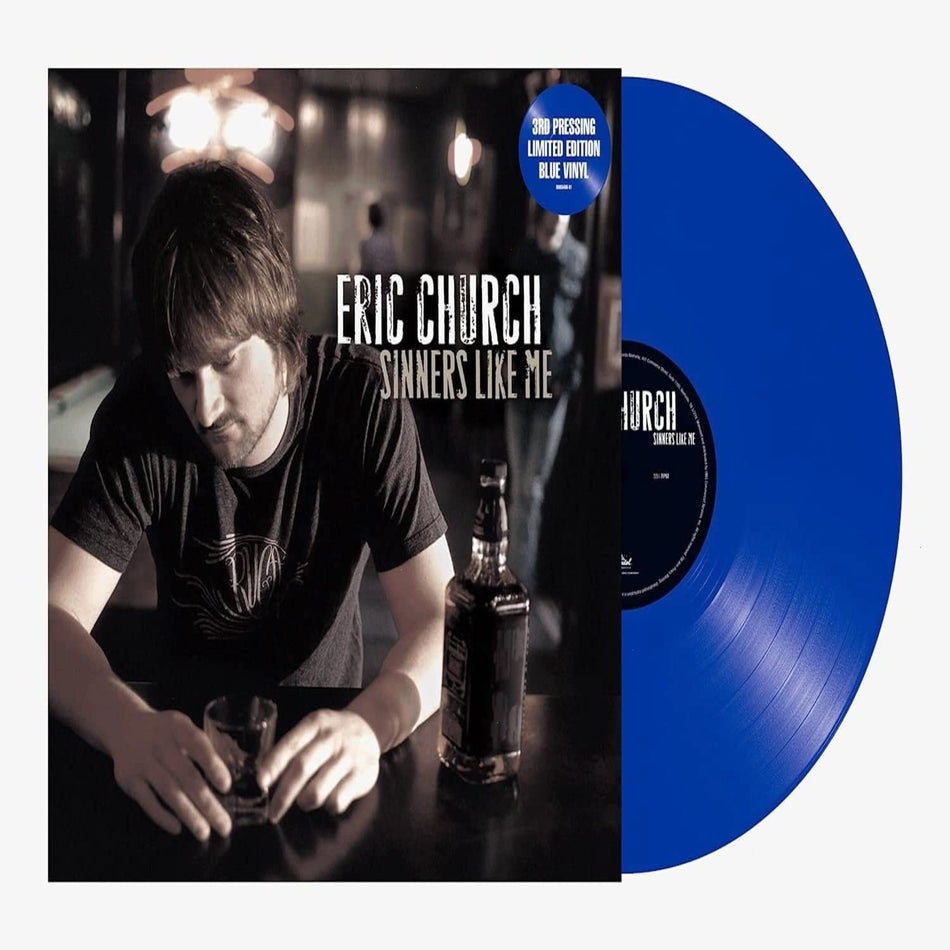 Eric Church - Sinners Like Me - (Blue Vinyl)