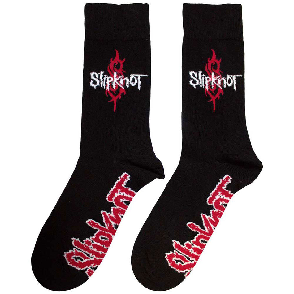 Slipknot Unisex Ankle Socks: Tour '22 (Black) (UK Size 4 - 7)