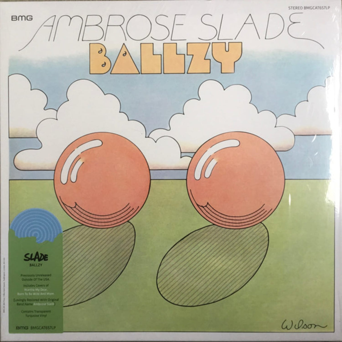 Slade - Ballzy - (Clear Vinyl, Blue) - [Vinyl]