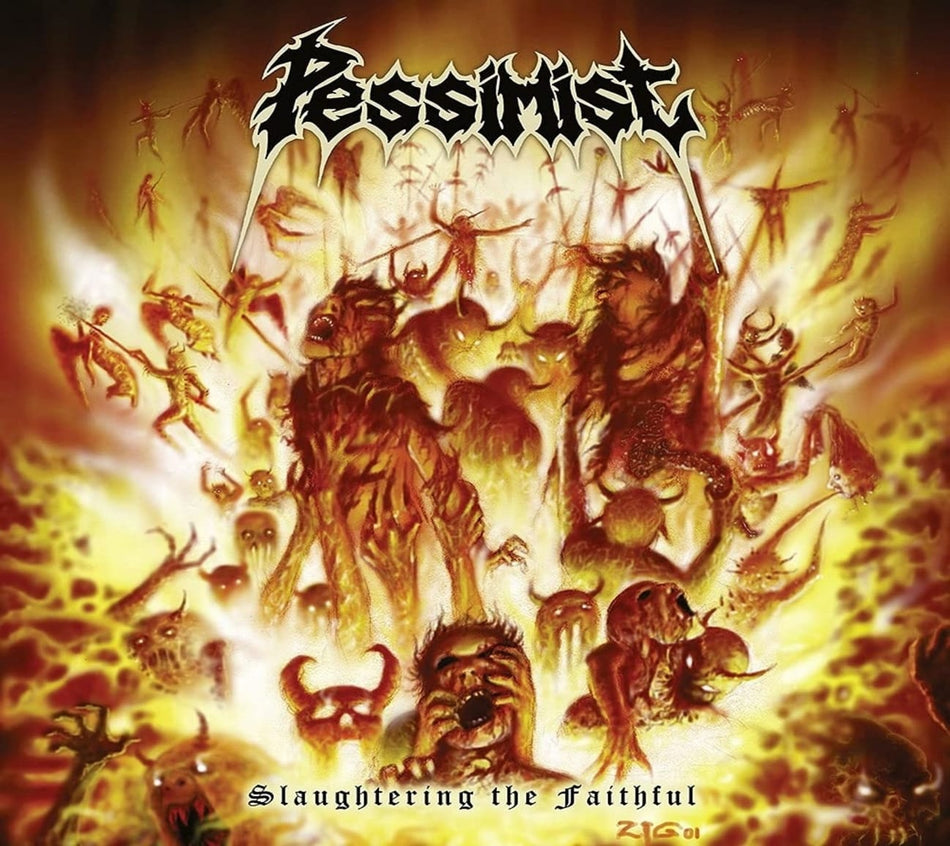 Pessimist - Slaughtering The Faithful - [CD]