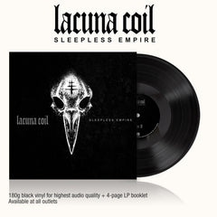 Lacuna Coil - Sleepless Empire - Black LP & LP-Booklet - [Vinyl]