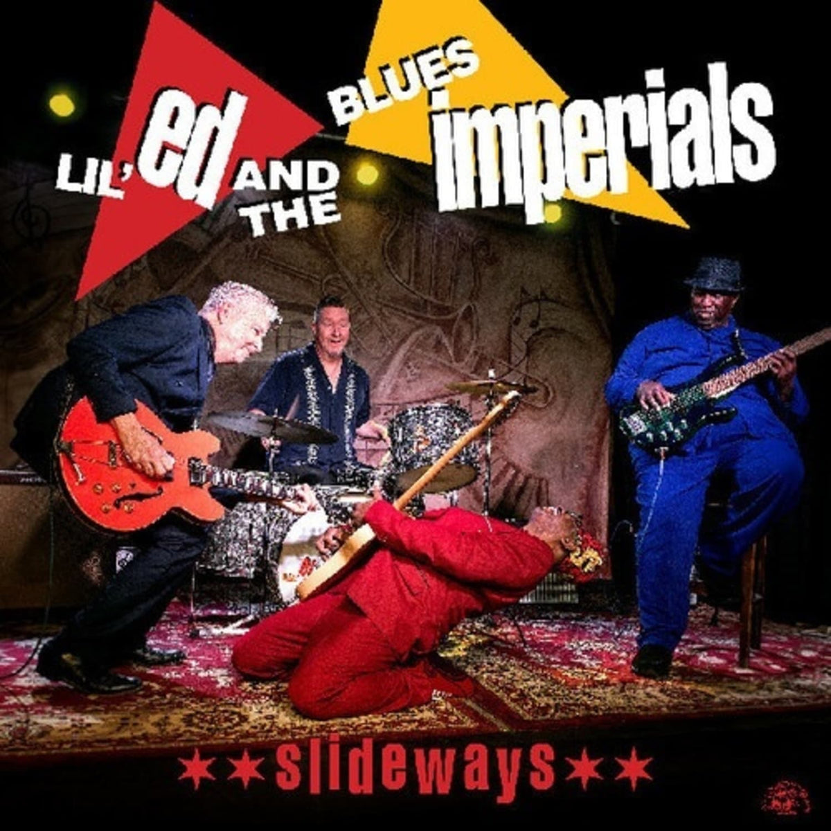 Lil' Ed & Blues Imperials - Slideways - Clear Red - (Clear , Red) - [Vinyl]