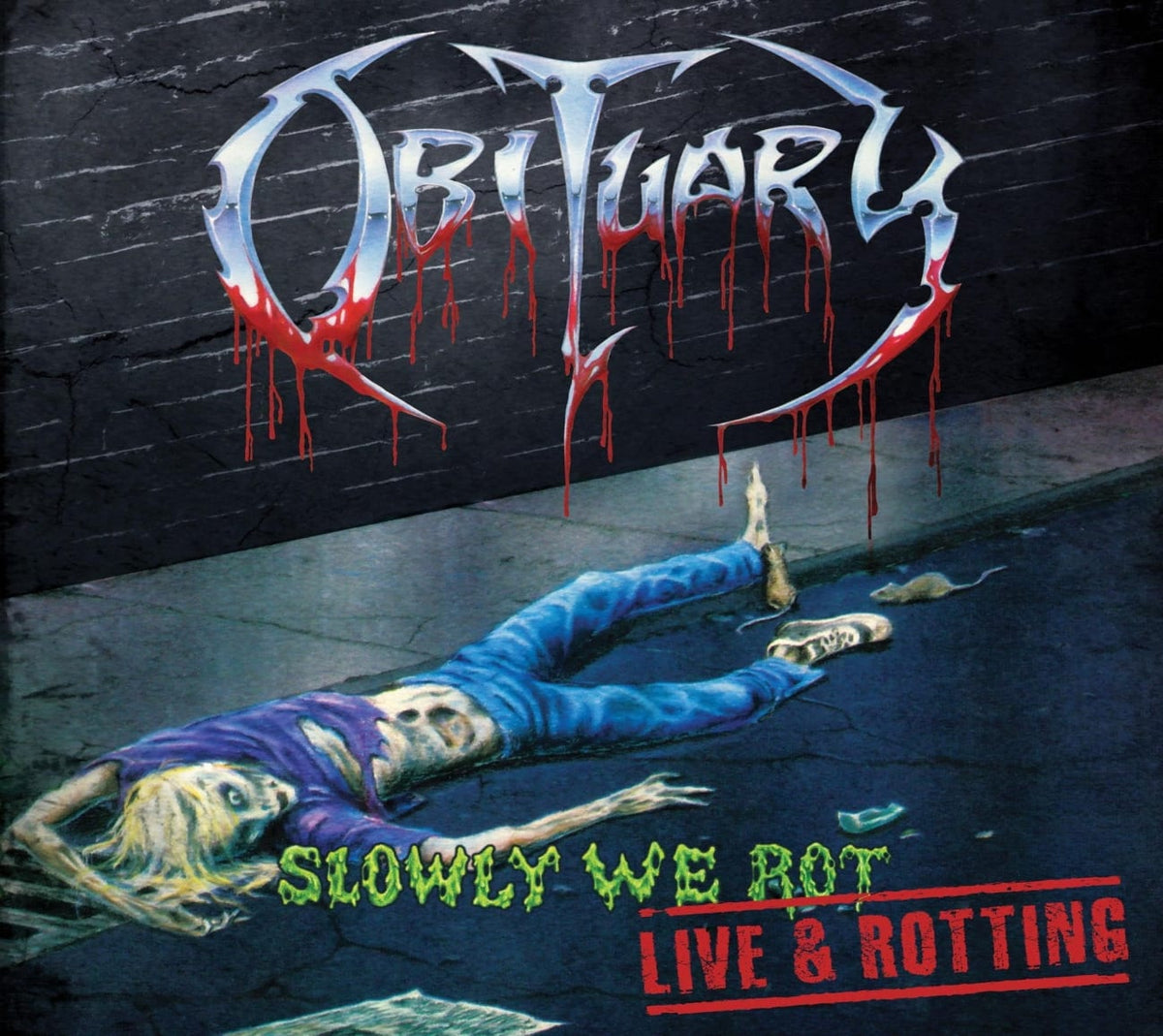 Obituary - Slowly We Rot - Live And Rotting - (With Blu-ray) - [CD]