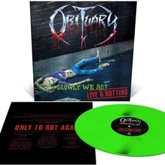 Obituary - Slowly We Rot - Live And Rotting - (Colored Vinyl, Green) - [Vinyl]