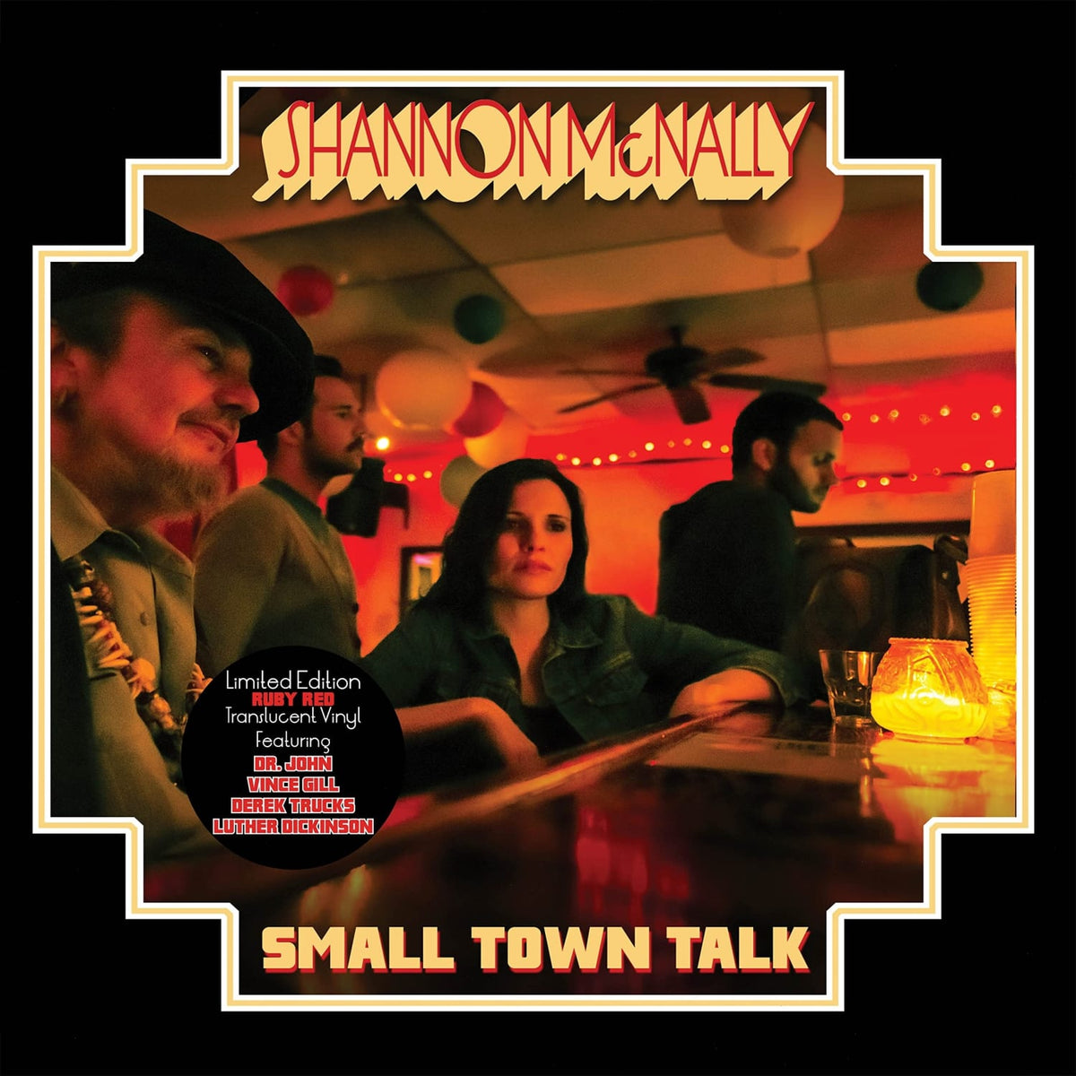 Shannon McNally - Small Town Talk - (Limited Edition, Colored Vinyl, Ruby, Red) - [Vinyl]