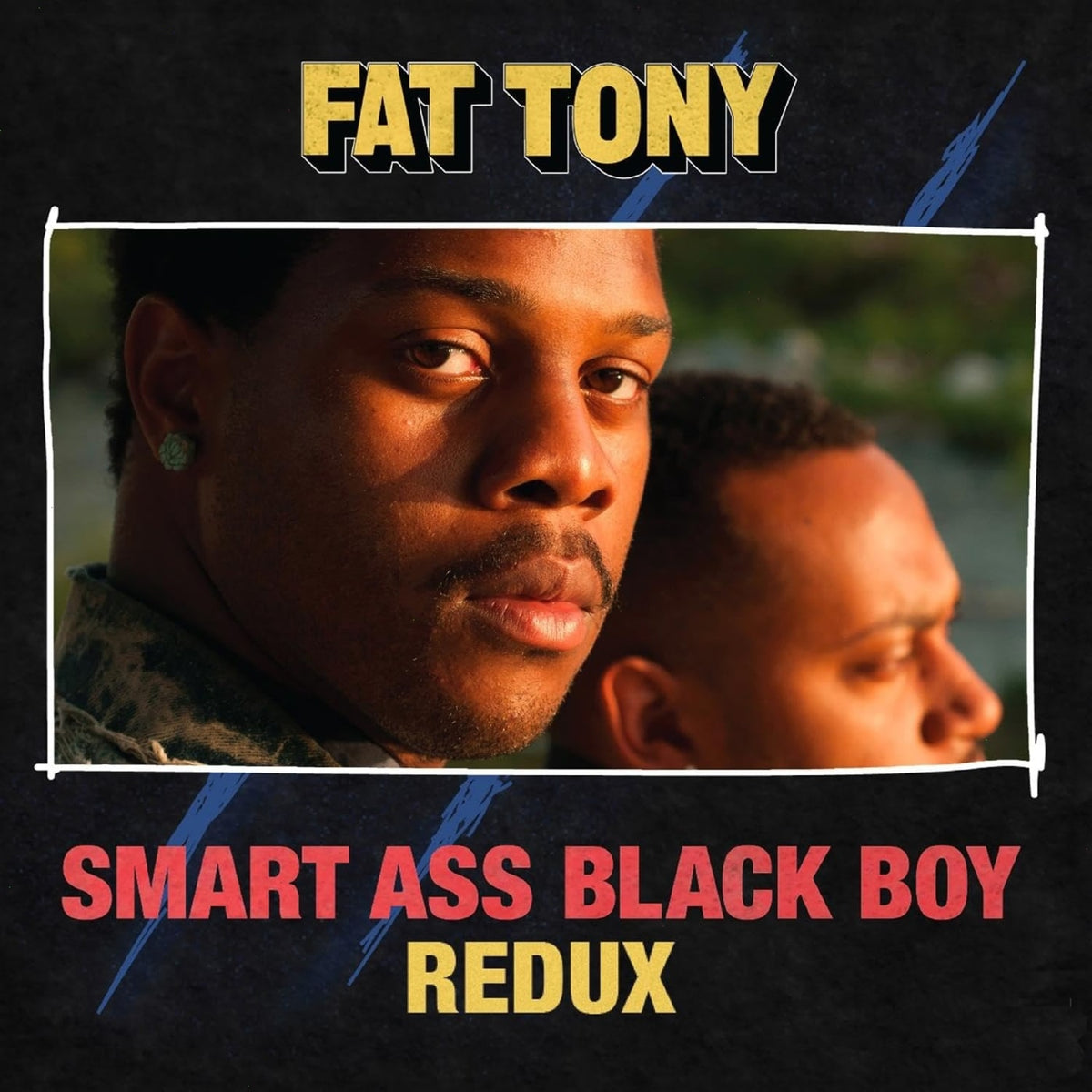 Fat Tony - Smart Ass Black Boy: Redux - (Clear , Red) - [Vinyl]