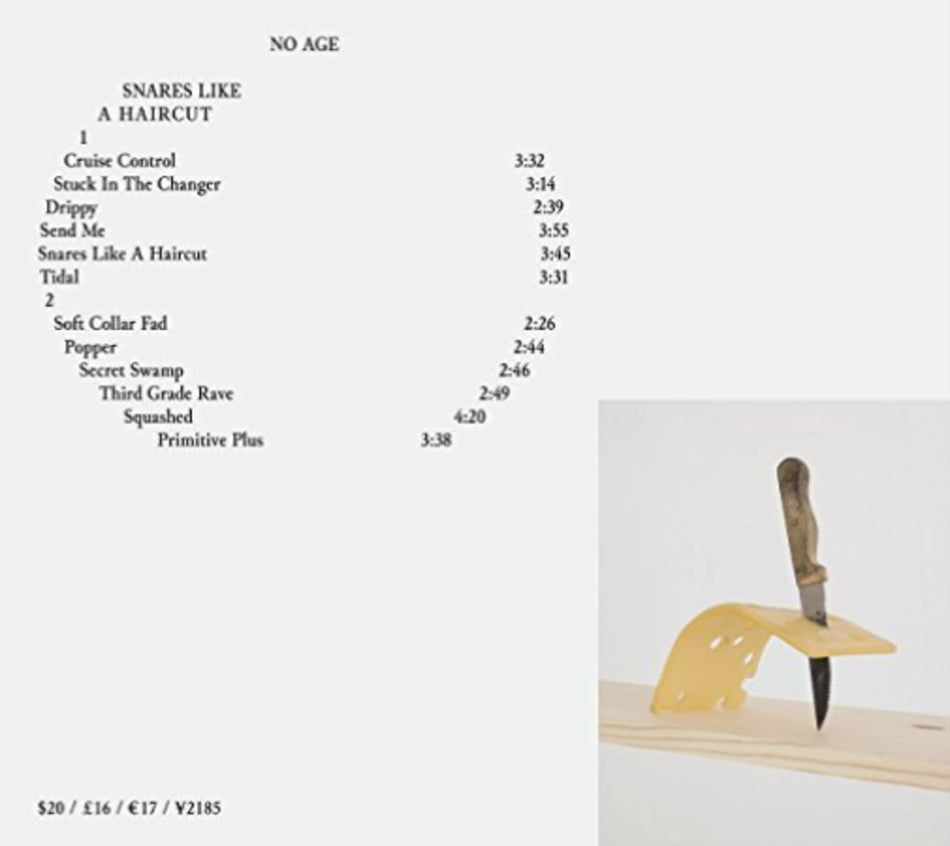 No Age - Snares Like a Haircut - [CD]