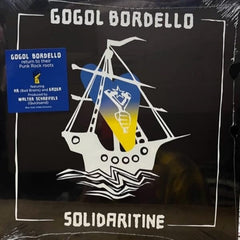 Gogol Bordello - Solidaritine - (Indie Exclusive, Colored Vinyl, Blue, Slipsleeve/Digsleeve Packaging) - [Vinyl]