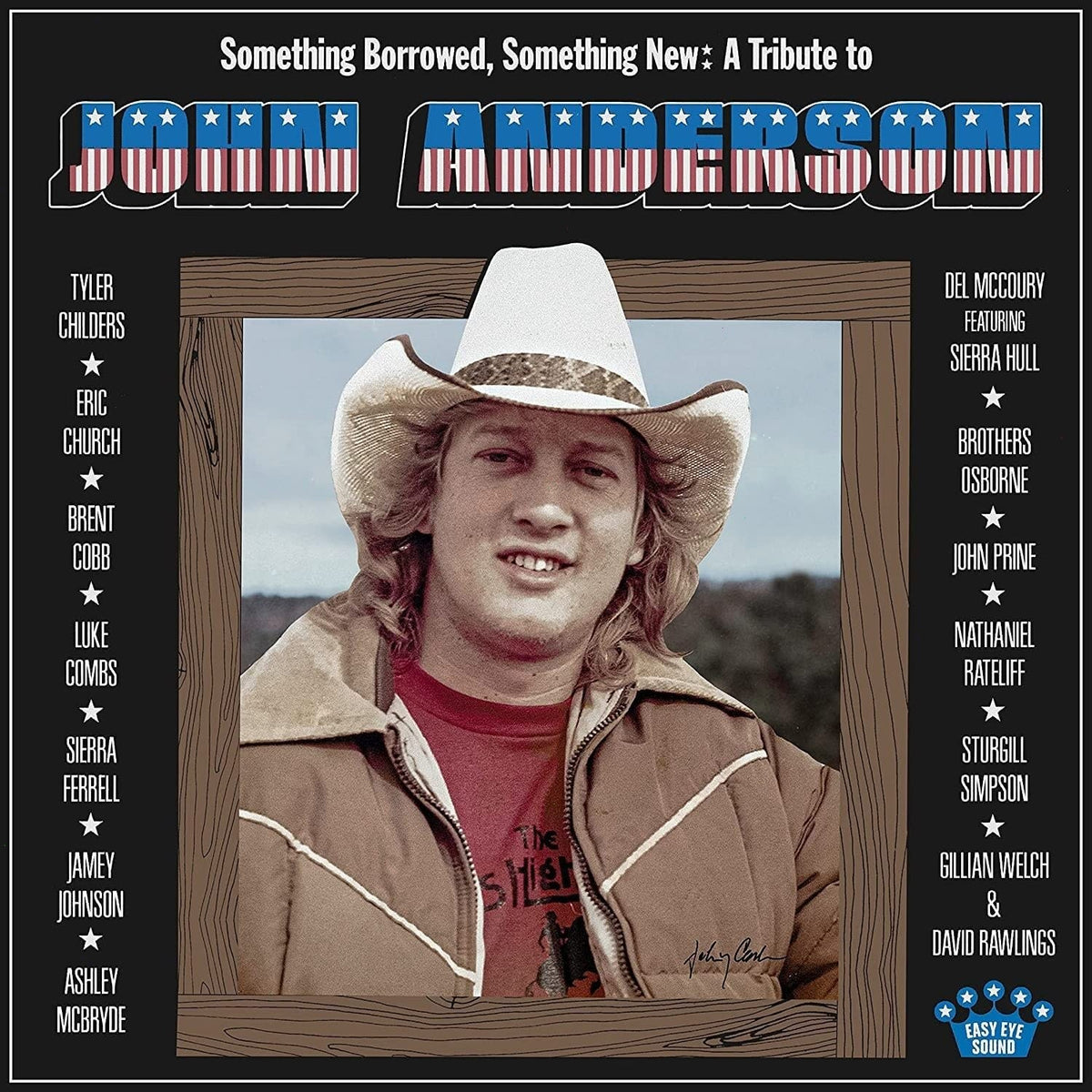 Various Artists - Something Borrowed, Something New: A Tribute To John Anderson (Various Artists) - (Limited Edition, Colored Vinyl, Blue) - [Vinyl]