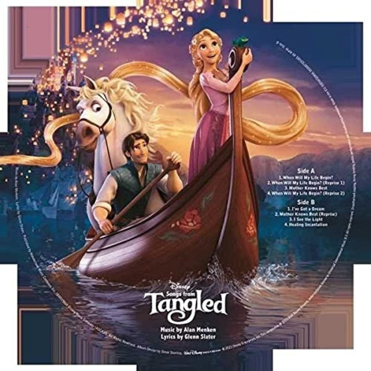 Various Artists - Tangled (Songs From the Motion Picture) - (Picture Disc Vinyl) - [Vinyl]