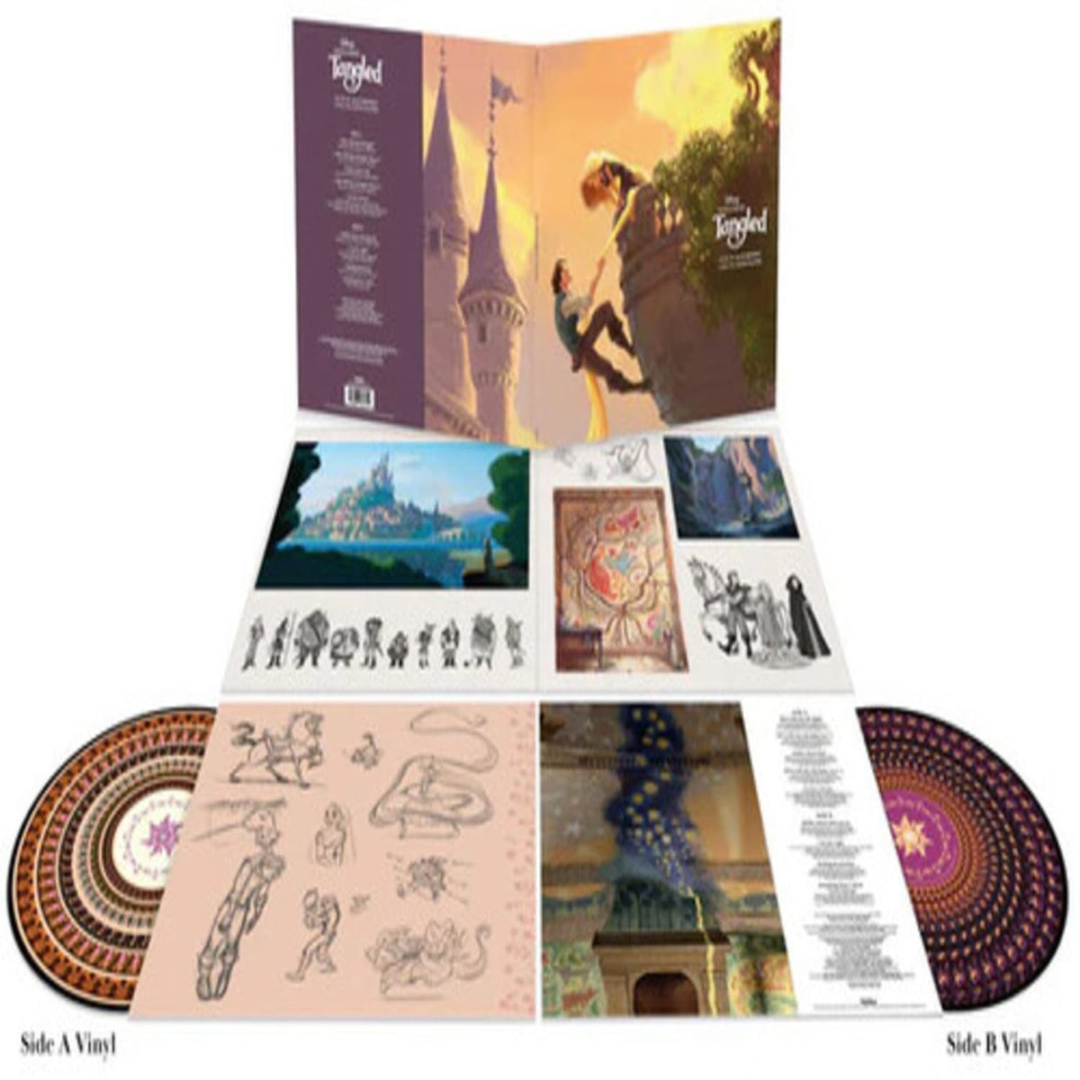 Mandy Moore - Songs From Tangled (Original Soundtrack) - (Limited Edition, Zoetrope) - [Vinyl]