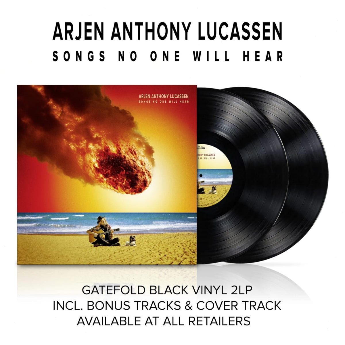 Arjen Anthony Lucassen - Songs No One Will Hear - (140 Gram Vinyl, Gatefold LP Jacket) - [Vinyl]