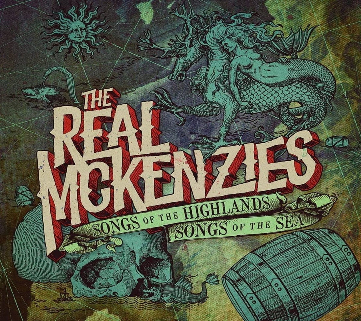 The Real McKenzies - Songs Of The Highlands Songs Of The Sea - [CD]