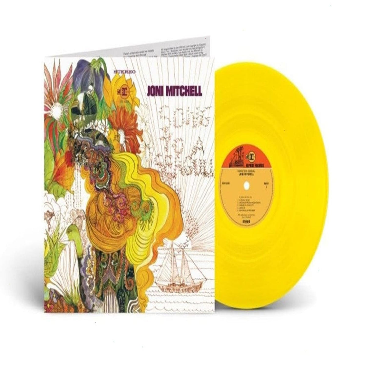 Joni Mitchell - Song To A Seagull - Yellow - [Vinyl]