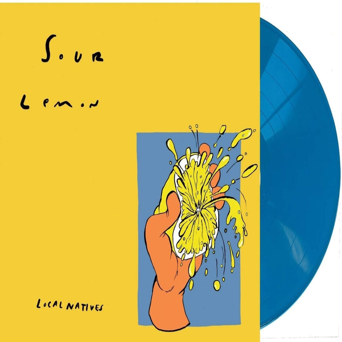 Local Natives - Sour Lemon - (Extended Play, 10-Inch Vinyl, Colored Vinyl, Blue, Indie Exclusive) - [Vinyl]