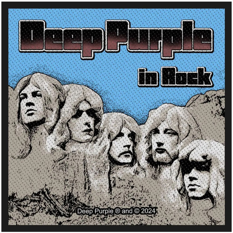 Deep Purple Woven Patch: In Rock