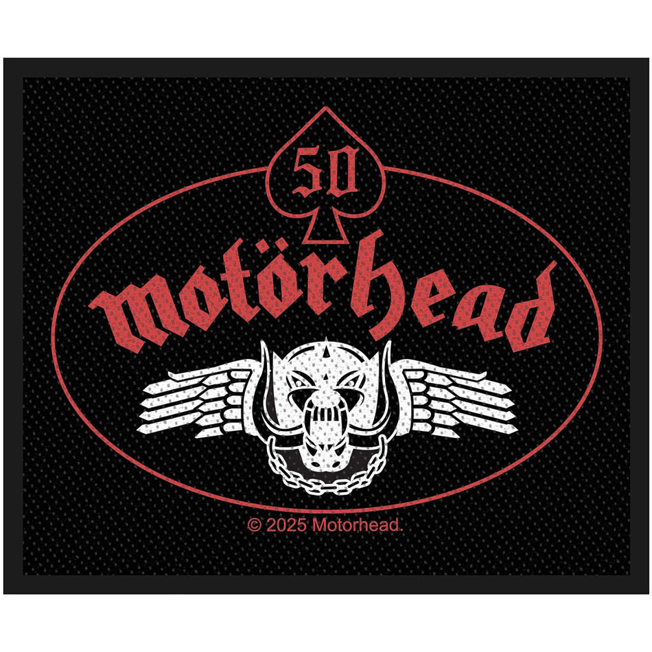 Motorhead Standard Patch: Skull Wing