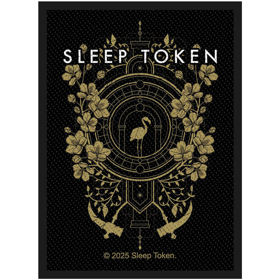 Sleep Token Standard Woven Patch: Even In Arcadia Crest