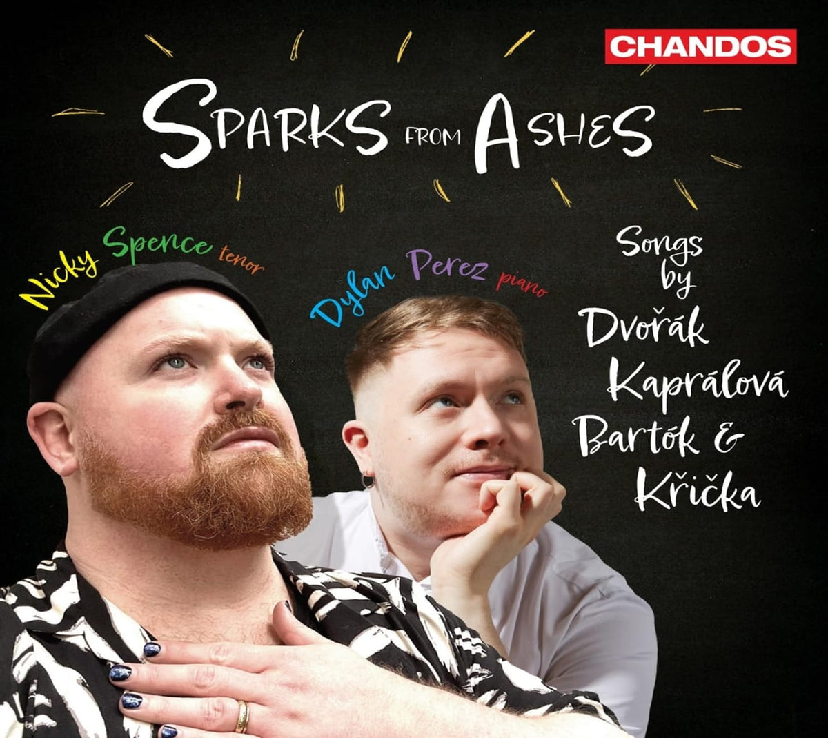 NICKY SPENCE DYLAN PEREZ - SPARKS FROM ASHES - CZECH SONGS - [CD]