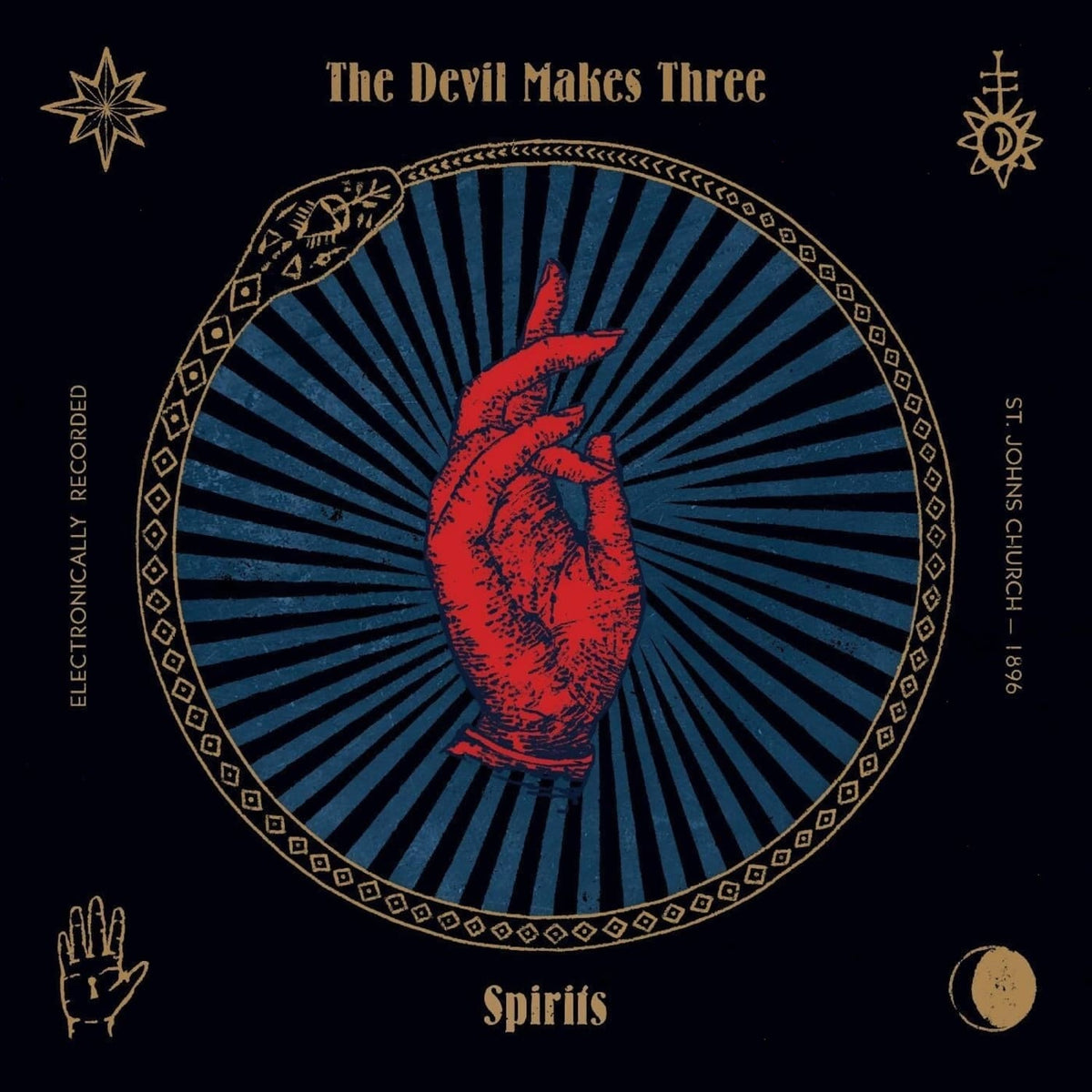 The Devil Makes Three - Spirits - (Sticker) - [Vinyl]