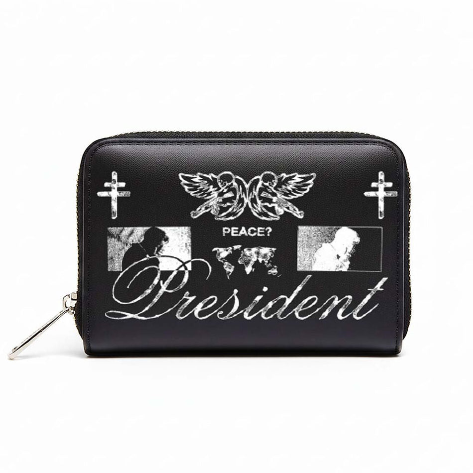 President Zip Top Purse: King Of Terrors (Black)