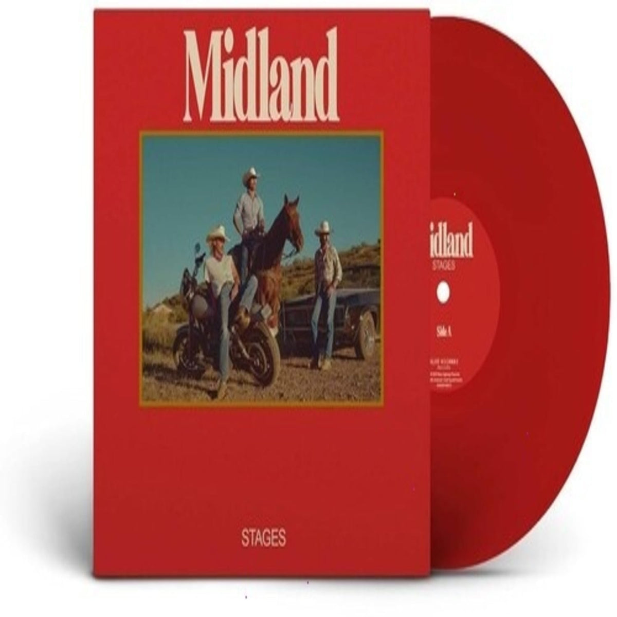 Midland - Stages (Transparent Red) - (Clear Vinyl, Red) - [Vinyl]