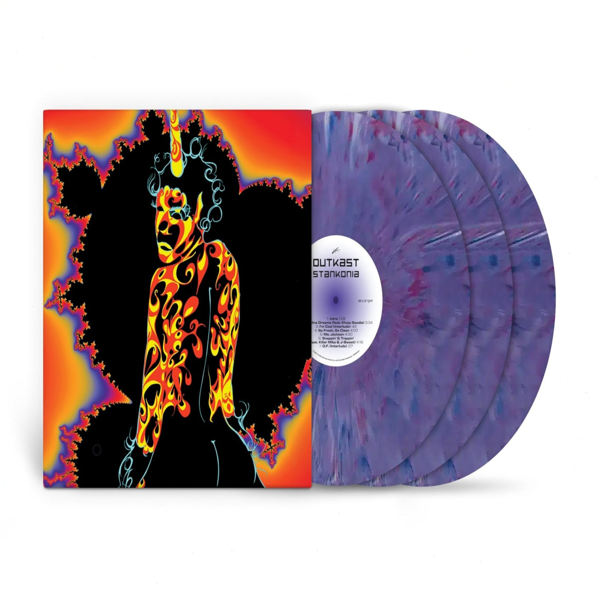 OutKast - Stankonia [Explicit Content] - (Parental Advisory Explicit Lyrics, Colored Vinyl, Purple, Bonus Tracks, Anniversary Edition) - [Vinyl]